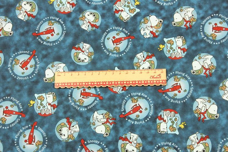 Snoopy 3 Colors! 1 Meter Quality Plain Cotton Fabric, Fabric by Yard, Yardage Cotton Fabrics for  Style Garment - fabrics-top