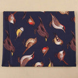 English Birds! 1 Meter Fine Cotton Fabric, Fabric by Yard, Yardage Cotton Fabrics for  Style Garments, Bags - fabrics-top