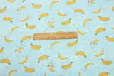 Small Banana blue! 1 Meter Medium Thickness Plain Cotton Fabric, Fabric by Yard, Yardage Cotton Fabrics for  Style Garments, Bags - fabrics-top