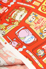 Mieby 4 Colors! 1 Meter Medium Printed Cotton Fabric, Fabric by Yard, Yardage Cotton Bag Fabrics retro Japnese Anime - fabrics-top