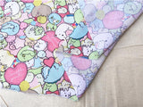 Cinnamoroll and sumikko gurashi! 1 Meter Light Weight Polyester Fabric, Fabric by Yard, Yardage Cotton Fabrics for  Style Garments, Mask - fabrics-top