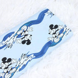 Mickey blue streams! 1 Meter Medium Thickness  Cotton Fabric, Fabric by Yard, Yardage Cotton Fabrics for  Style Garments, Bags - fabrics-top