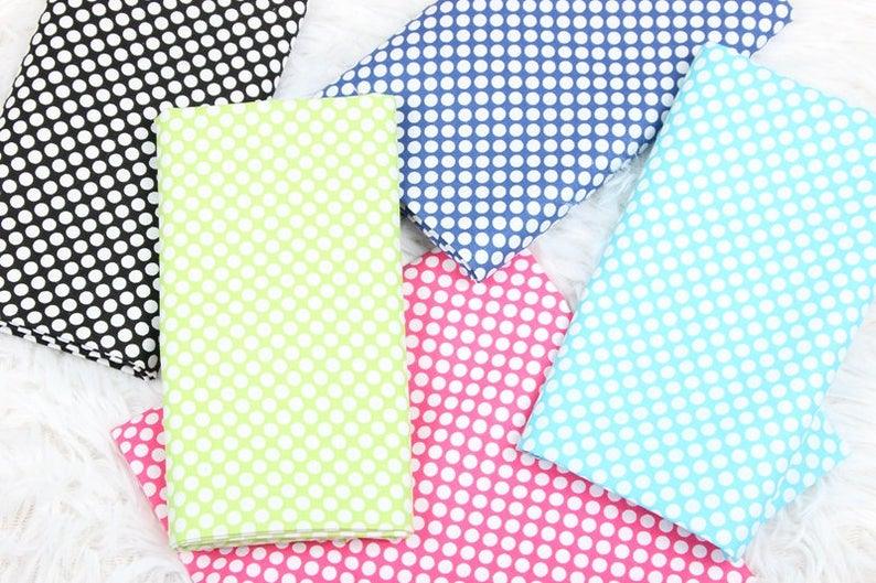 Simple Polka dots Pattern Series! 1 Yard Quality Medium Thickness Plain Cotton Fabric, Fabric by Yard, Yardage Cotton Fabrics 2101 - fabrics-top