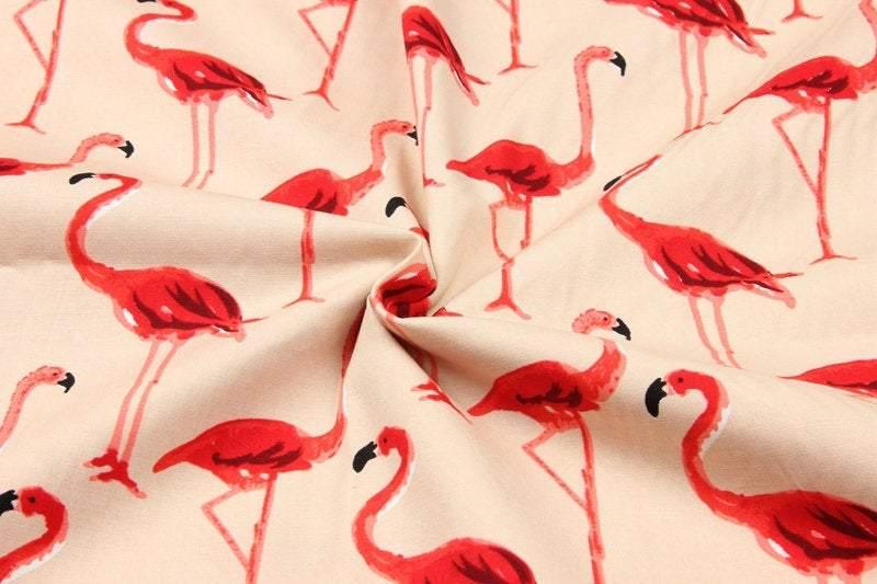 Flamingo Pink! 1 Meter Plain Cotton Fabric, Fabric by Yard, Yardage Cotton Fabrics for  Style Garments, Bags - fabrics-top
