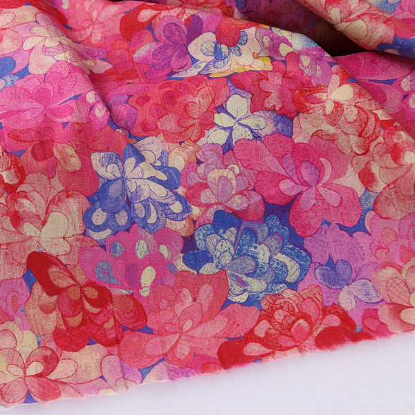 Liberty Style Floral Dress Fabrics! 1 Meter Light Weight Cotton Fabric, Fabric by Yard, Yardage Cotton Fabrics for  Style Garments, Bags