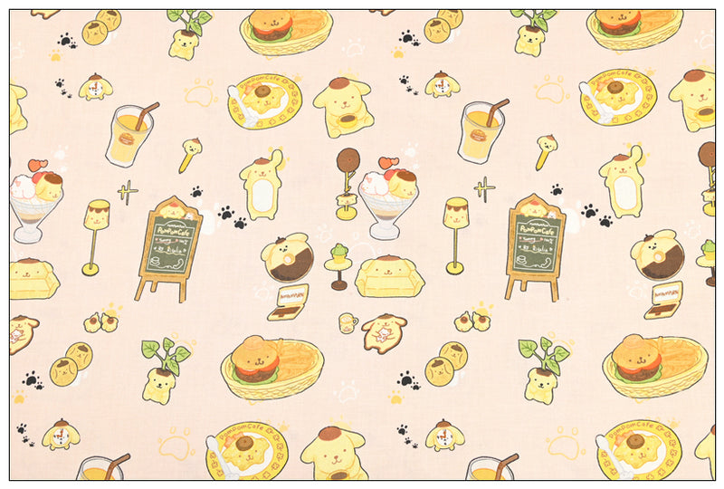 Hello Kitty My Melody Pochacco Sanrio! 1 Yard Printed Cotton Fabric, Fabric by Yard, Yardage Bag Fabrics, Children Fabrics, Kids, Japanese