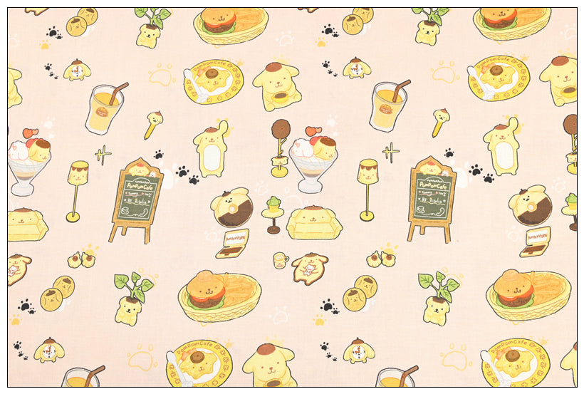 Hello Kitty My Melody Pochacco Anime! 1 Yard Printed Cotton Fabric, Fabric by Yard, Yardage Bag Fabrics, Children Fabrics, Kids, Japanese