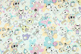 Tokidoki Anime Characters Series 5 ! 1 Yard Quality Printed Cotton Fabric, Fabric by Yard, Yardage Cotton Children Fabrics, Japanese