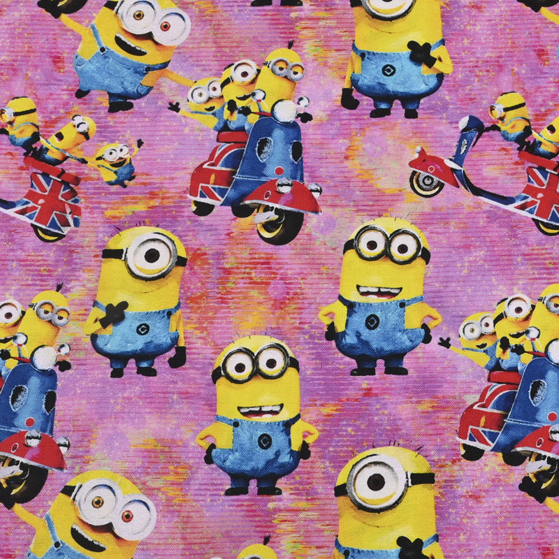 Minions New Series 11 prints! 1 Yard Medium Thickness  Cotton Fabric, Fabric by Yard, Yardage Cotton Fabrics for  Style Garments, Bags Yellow