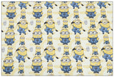 Minions New Series 11 prints! 1 Yard Medium Thickness  Cotton Fabric, Fabric by Yard, Yardage Cotton Fabrics for  Style Garments, Bags Yellow