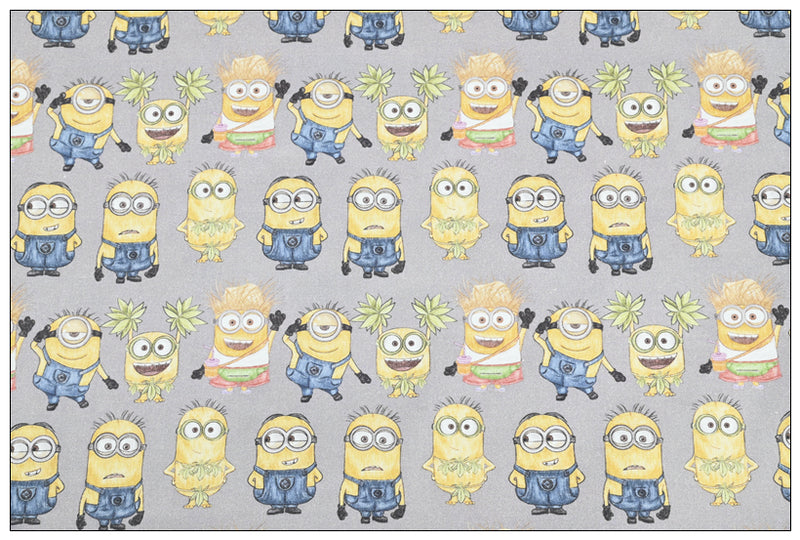 Minions New Series 11 prints! 1 Yard Medium Thickness  Cotton Fabric, Fabric by Yard, Yardage Cotton Fabrics for  Style Garments, Bags Yellow