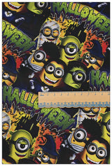 Minions New Series 11 prints! 1 Yard Medium Thickness  Cotton Fabric, Fabric by Yard, Yardage Cotton Fabrics for  Style Garments, Bags Yellow