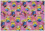 Minions New Series 11 prints! 1 Yard Medium Thickness  Cotton Fabric, Fabric by Yard, Yardage Cotton Fabrics for  Style Garments, Bags Yellow