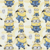 Minions New Series 11 prints! 1 Yard Medium Thickness  Cotton Fabric, Fabric by Yard, Yardage Cotton Fabrics for  Style Garments, Bags Yellow