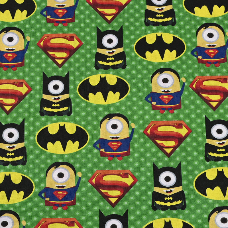 Minions New Series 11 prints! 1 Yard Medium Thickness  Cotton Fabric, Fabric by Yard, Yardage Cotton Fabrics for  Style Garments, Bags Yellow