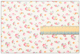 London Cath Kidston Floral 2 Prints ! 1 Meter Stiff Cotton Toile Fabric, Fabric by Yard, Yardage Cotton Canvas Fabrics for Bags English Retro