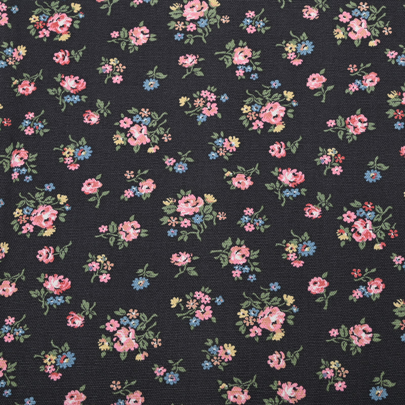 London Cath Kidston Floral 2 Prints ! 1 Meter Stiff Cotton Toile Fabric, Fabric by Yard, Yardage Cotton Canvas Fabrics for Bags English Retro