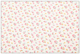 London Cath Kidston Floral 2 Prints ! 1 Meter Stiff Cotton Toile Fabric, Fabric by Yard, Yardage Cotton Canvas Fabrics for Bags English Retro