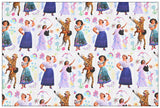 Encanto Characters Mirabel Madrigal ! 1 Yard Quality Medium Thickness Plain Poly Fabric, Fabric by Yard, Yardage Fabrics