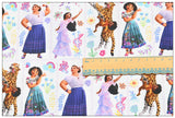 Encanto Characters Mirabel Madrigal ! 1 Yard Quality Medium Thickness Plain Poly Fabric, Fabric by Yard, Yardage Fabrics