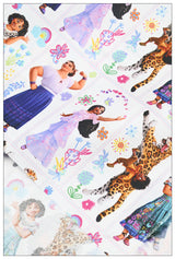 Encanto Characters Mirabel Madrigal ! 1 Yard Quality Medium Thickness Plain Poly Fabric, Fabric by Yard, Yardage Fabrics