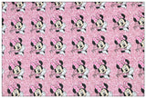 Minnie Mouse pink ! 1 Yard Plain Cotton Fabric by Yard, Yardage Cotton Fabrics for Style Craft Bags