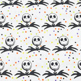 Skulls Sally Nightmare beofre Christmas 4 prints! 1 Meter Medium Thickness Plain Cotton Fabric, Fabric by Yard, Yardage Cotton Fabrics for Clothes Crafts