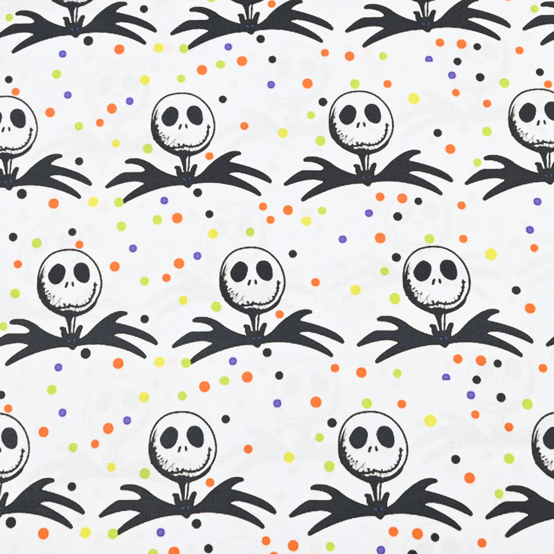 Skulls Sally Nightmare beofre Christmas 4 prints! 1 Meter Medium Thickness Plain Cotton Fabric, Fabric by Yard, Yardage Cotton Fabrics for Clothes Crafts