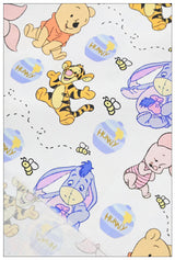 Hunny Winnie Pooh Eeyore and Friends! 1 Yard Plain Cotton Fabric by Yard, Yardage Cotton Fabrics for Style Craft Bags