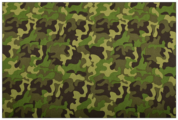 Green Classic Forest Camouflage! 1 Meter Plain Fabric, Fabric by Yard, Yardage Cotton Fabrics for  Style Garments, Bags 2303