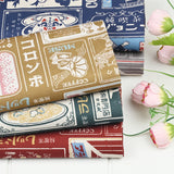 Japanese Restaurant 5 Color! 1 Yard Quality Stiff Cotton Toile Canvas Fabric by Yard, Yardage Cotton Canvas Fabrics for Bags