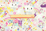 Tokidoki Anime Characters Series 1 ! 1 Yard Quality Printed Cotton Fabric, Fabric by Yard, Yardage Cotton Children Fabrics, Japanese