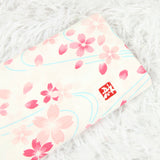 Sakura Cherry Flowers Japanese Style Retro Floral! 1 Meter Medium Summer Slub Cotton Floral Fabric by Yard, Yardage Cotton Fabrics Style Garments, Bags