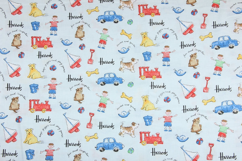 Pets' Toy Harrods Pet Shop! 1 Meter Medium Thickness Printed Plain Cotton Fabric, Craft Fabric