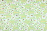 Daisy Flowers Harrrods the Department Store! 1 Meter Medium Thickness Printed Plain Cotton Fabric, Craft Fabric