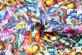 Butterfly Species Book 4 prints! 1 Yard Medium Thickness Plain Cotton Fabric, Fabric by Yard, Yardage Cotton Fabrics for Clothes Crafts