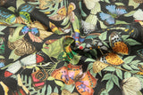 Butterfly Species Book 4 prints! 1 Yard Medium Thickness Plain Cotton Fabric, Fabric by Yard, Yardage Cotton Fabrics for Clothes Crafts