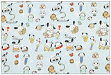 Hello Kitty My Melody Pochacco Sanrio! 1 Yard Printed Cotton Fabric, Fabric by Yard, Yardage Bag Fabrics, Children Fabrics, Kids, Japanese