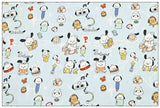 Hello Kitty My Melody Pochacco Anime! 1 Yard Printed Cotton Fabric, Fabric by Yard, Yardage Bag Fabrics, Children Fabrics, Kids, Japanese