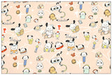 My Melody Hello Kitty Pochacco Anime! 1 Yard Printed Cotton Fabric, Fabric by Yard, Yardage Bag Fabrics, Children Fabrics, Kids, Japanese