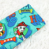 Paw Patrol Series 2 6 prints! 1 Meter Medium Thickness Cotton Fabric, Fabric by Yard, Yardage Cotton Fabrics for Style Clothes, Bags Dog