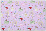 Princesses voilet! 1 Meter Plain Cotton Fabric by Yard, Yardage Cotton Fabrics for Style Craft Bags