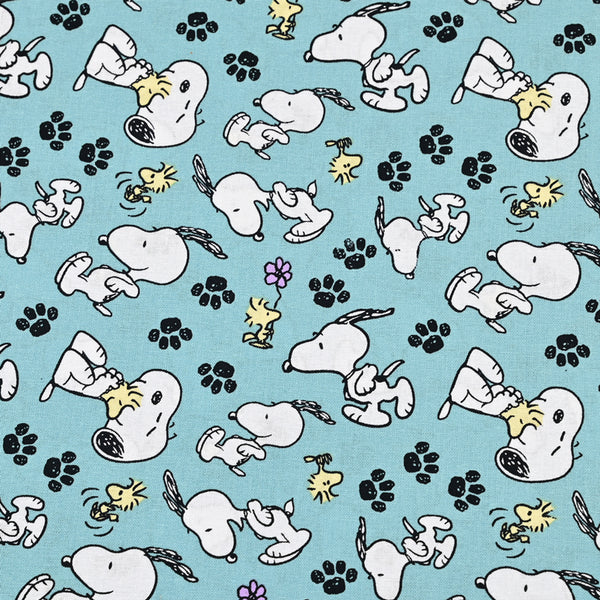 Snoopy 3 prints! 1 Meter Plain Cotton Fabric by Yard, Yardage Cotton Fabrics for Style Craft Bags