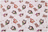 Animal Crossing cartoon! 1 Meter Plain Cotton Fabric by Yard, Yardage Cotton Fabrics for Style Bags