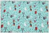 Sally Nightmare Before Christmas 2 Prints! 1 Meter Medium Thickness Plain Cotton Fabric, Fabric by Yard, Yardage Cotton Fabrics for Clothes Crafts