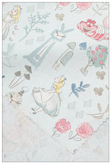 Alice in Wonderland 3 Prints! 1 Meter Plain Cotton Fabric by Yard, Yardage Cotton Fabrics for Style Bags