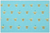 Yoda Adorable cartoon ! 1 Meter Medium Thickness Cotton Fabric, Fabric by Yard, Yardage Cotton Fabrics for  Style Garments