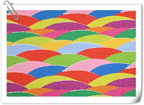 Rainbow color! 1 Meter Medium Thickness Plain Cotton Fabric, Fabric by Yard, Yardage Cotton Fabrics for Clothes Crafts