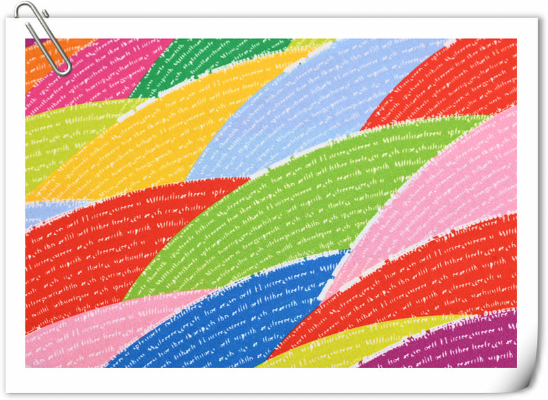 Rainbow color! 1 Meter Medium Thickness Plain Cotton Fabric, Fabric by Yard, Yardage Cotton Fabrics for Clothes Crafts