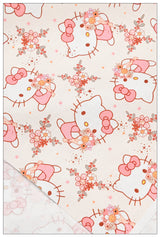 Hello Kitty 6 prints! 1 Yard Printed Cotton Fabric, Fabric by Yard, Yardage Bag Fabrics, Children Fabrics, Kids, Japanese